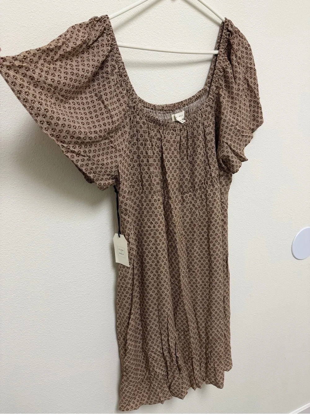Cleo + Wolf brown floral